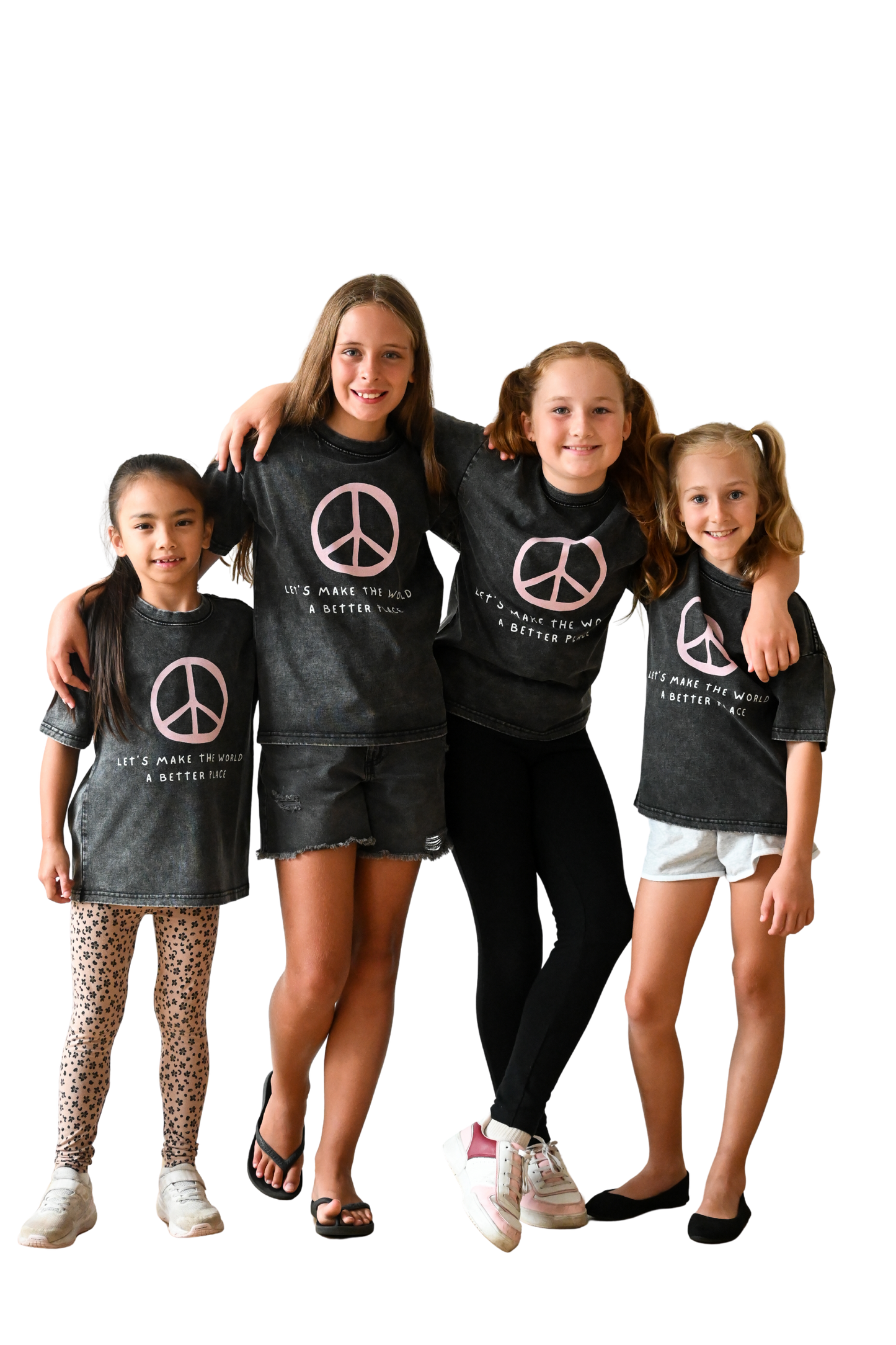 "Let's Make The World A Better Place" - Kids TEE