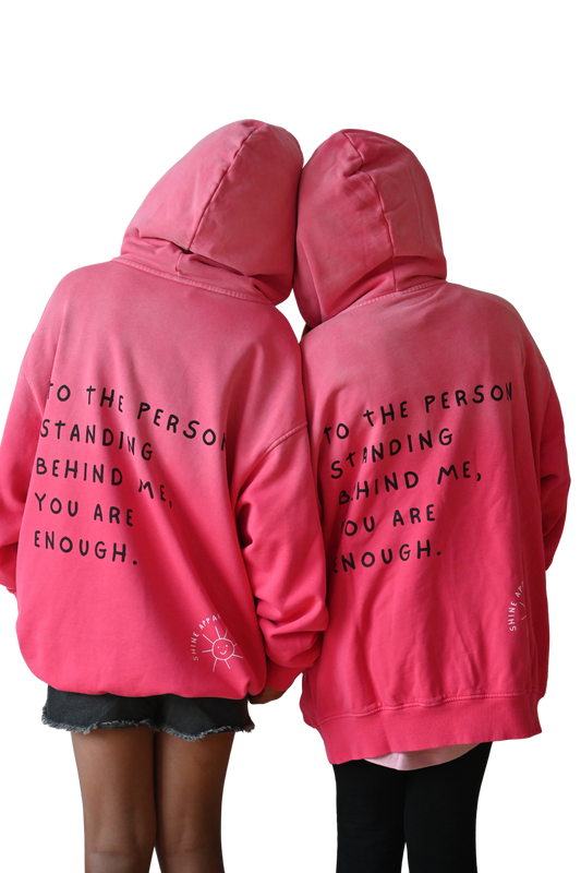 "To The Person Standing Behind Me..." - Oversized Womens Hoodie