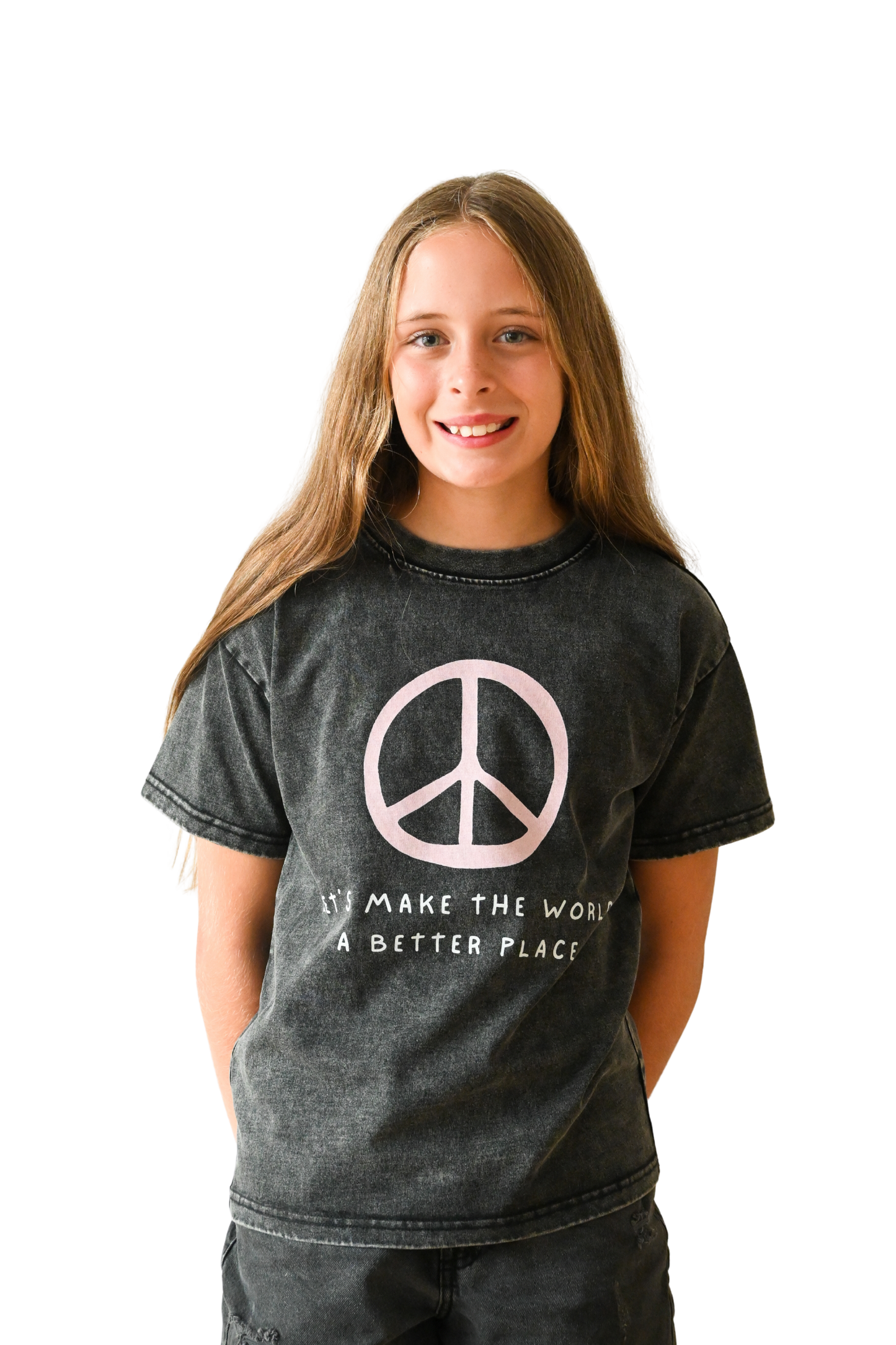 "Let's Make The World A Better Place" - Kids TEE